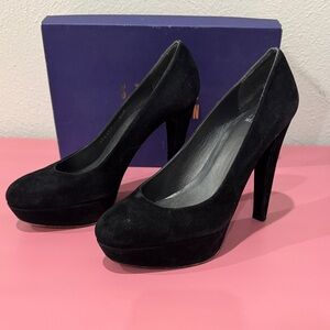Stuart Weitzman Classic Platform Stiletto Pump